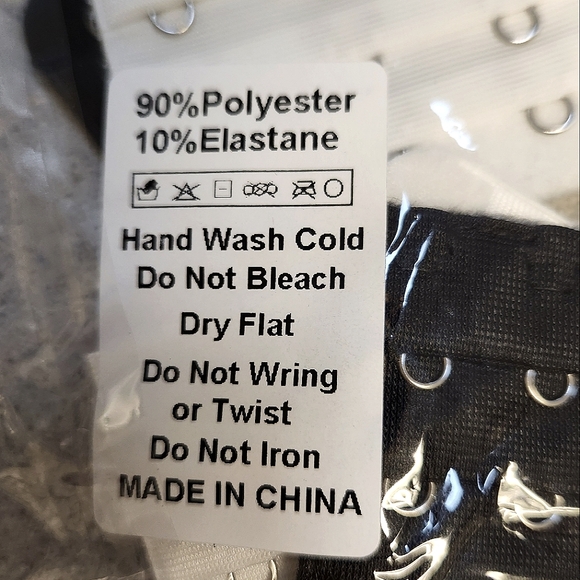 SET of BLACK & WHITE ☆ HOOK & EYE ☆ BRA EXTENDERS ☆ NIP - Picture 7 of 7